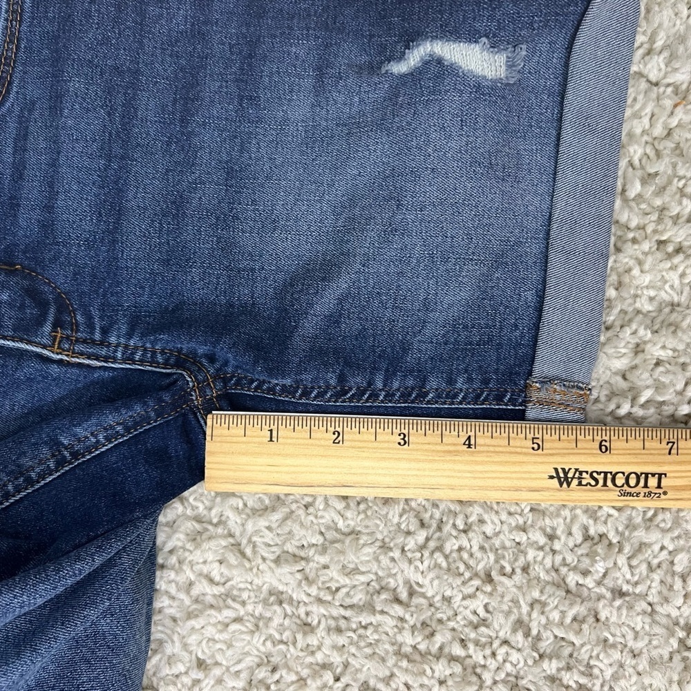 Kids Size 10 SO Mid Rise Distressed Bermuda Shorts NWT - Picture 9 of 10